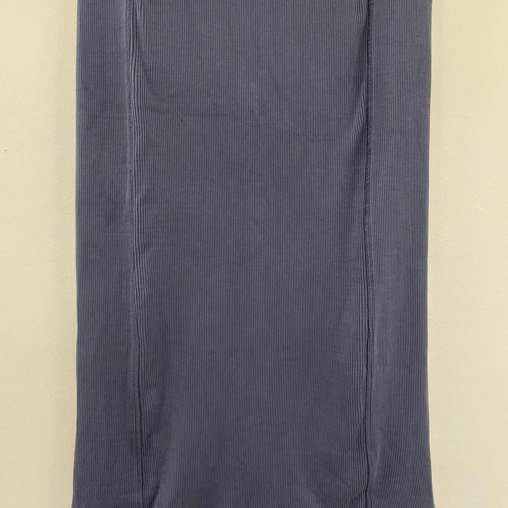 ACNE STUDIOS Rib Knit Midi Skirt | Minimalist Scandi Stretch XS - Picture 9 of 13